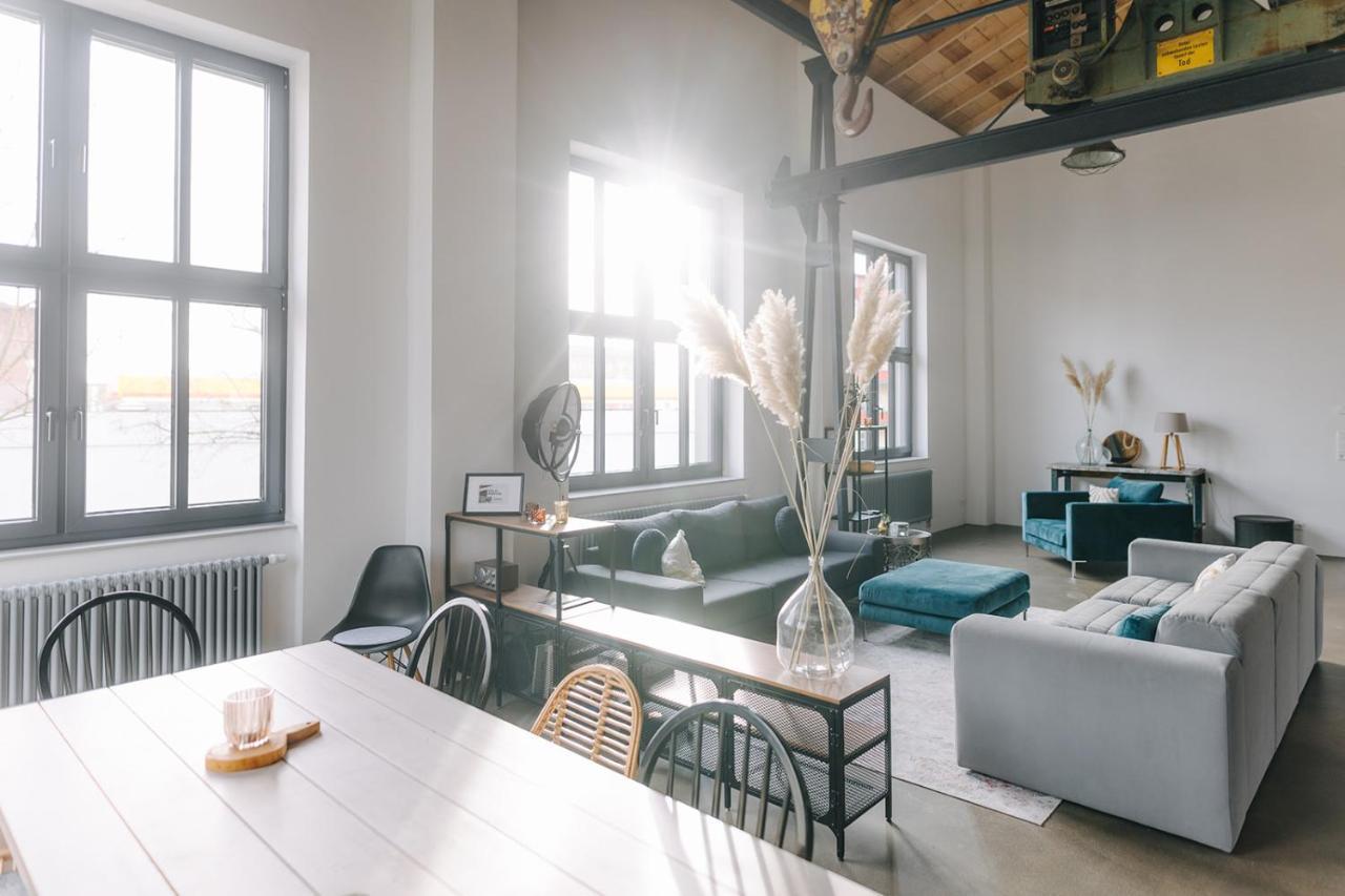 Elbquartier Apartments Magdeburg 'Fabrik61' Eksteriør billede
